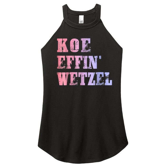 Koe Wetzel, Koe Effin Wetzel, Koe Wetzel Concert Clasic Women's Perfect Tri Rocker Tank