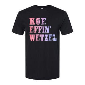 Koe Wetzel, Koe Effin Wetzel, Koe Wetzel Concert Clasic Softstyle CVC T-Shirt