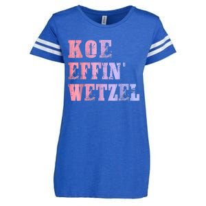 Koe Wetzel, Koe Effin Wetzel, Koe Wetzel Concert Clasic Enza Ladies Jersey Football T-Shirt