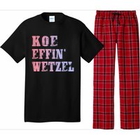 Koe Wetzel , Koe Effin Wetzel, Koe Wetzel Concert Tee Pajama Set