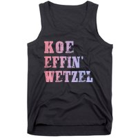 Koe Wetzel , Koe Effin Wetzel, Koe Wetzel Concert Tee Tank Top