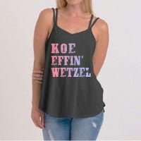 Koe Wetzel , Koe Effin Wetzel, Koe Wetzel Concert Tee Women's Strappy Tank