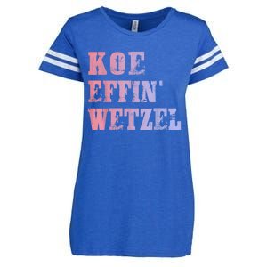 Koe Wetzel , Koe Effin Wetzel, Koe Wetzel Concert Tee Enza Ladies Jersey Football T-Shirt