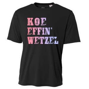 Koe Wetzel Koe Effin Wetzel Koe Wetzel Concert Cooling Performance Crew T-Shirt