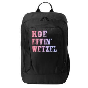 Koe Wetzel Koe Effin Wetzel Koe Wetzel Concert City Backpack