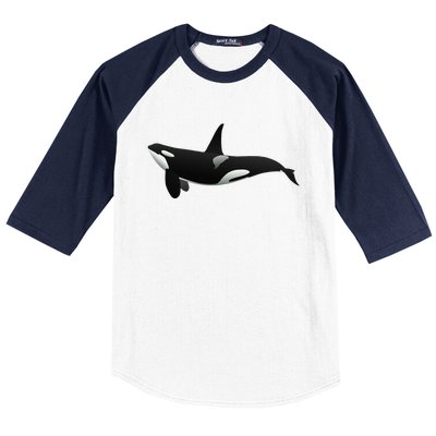 Killer Whale Baseball Sleeve Shirt