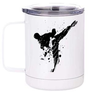 Karate Women Karate Costume Karate For Boy 12 oz Stainless Steel Tumbler Cup