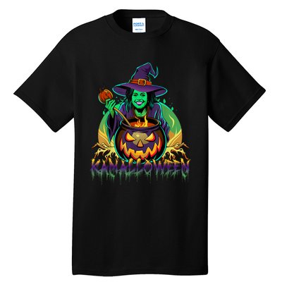 Kamalloween Witch Kamala Harris Halloween Usa Election 2024 Tall T-Shirt