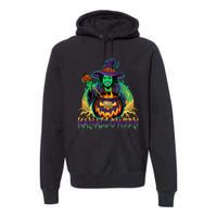 Kamalloween Witch Kamala Harris Halloween Usa Election 2024 Premium Hoodie