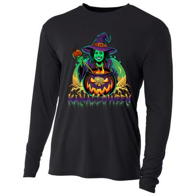 Kamalloween Witch Kamala Harris Halloween Usa Election 2024 Cooling Performance Long Sleeve Crew