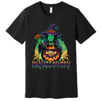 Kamalloween Witch Kamala Harris Halloween Usa Election 2024 Premium T-Shirt