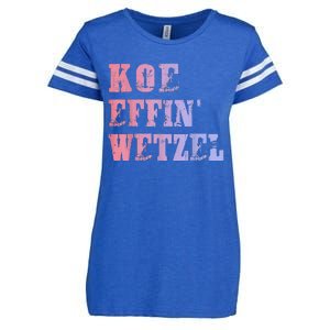 Koe Wetzel Koe Effin Wetzel Koe Wetzel Concert Enza Ladies Jersey Football T-Shirt