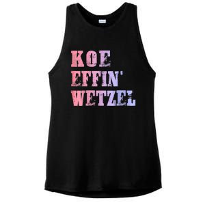 Koe Wetzel, Koe Effin Wetzel, Koe Wetzel Concert Ladies PosiCharge Tri-Blend Wicking Tank