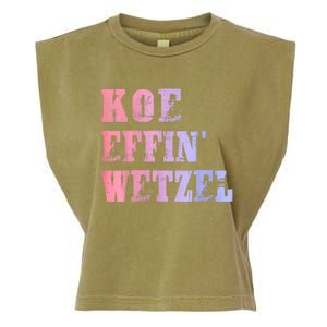 Koe Wetzel, Koe Effin Wetzel, Koe Wetzel Concert Garment-Dyed Women's Muscle Tee