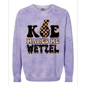 Koe Wetzel Koe Makes Me Wetzel Colorblast Crewneck Sweatshirt