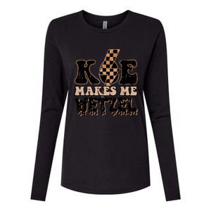 Koe Wetzel Koe Makes Me Wetzel Womens Cotton Relaxed Long Sleeve T-Shirt