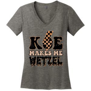 Koe Wetzel Koe Makes Me Wetzel Women's V-Neck T-Shirt