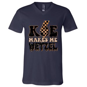 Koe Wetzel Koe Makes Me Wetzel V-Neck T-Shirt