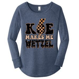 Koe Wetzel Koe Makes Me Wetzel Women's Perfect Tri Tunic Long Sleeve Shirt