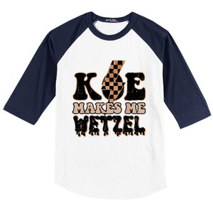 Koe Wetzel Koe Makes Me Wetzel Baseball Sleeve Shirt