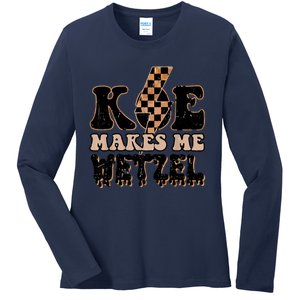 Koe Wetzel Koe Makes Me Wetzel Ladies Long Sleeve Shirt