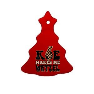 Koe Wetzel Koe Makes Me Wetzel Ceramic Tree Ornament