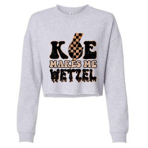 Koe Wetzel Koe Makes Me Wetzel Cropped Pullover Crew