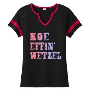 Koe Wetzel Koe Effin Wetzel Koe Wetzel Concert Ladies Halftime Notch Neck Tee