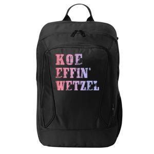 Koe Wetzel Koe Effin Wetzel Koe Wetzel Concert City Backpack