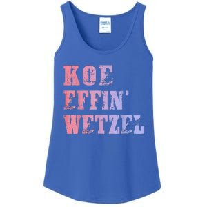 Koe Wetzel Koe Effin Wetzel Koe Wetzel Concert Ladies Essential Tank