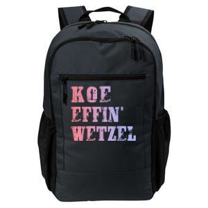 Koe Wetzel Koe Effin Wetzel Koe Wetzel Concert Daily Commute Backpack