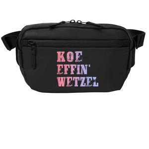 Koe Wetzel Koe Effin Wetzel Koe Wetzel Concert Crossbody Pack