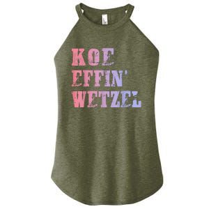 Koe Wetzel Koe Effin Wetzel Koe Wetzel Concert Women's Perfect Tri Rocker Tank