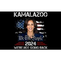 Kamalazoo Were Not Going Back Kamala Harris Election 2024 Bumper Sticker