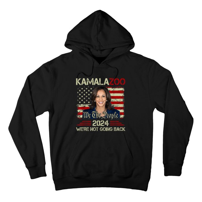 Kamalazoo Were Not Going Back Kamala Harris Election 2024 Hoodie