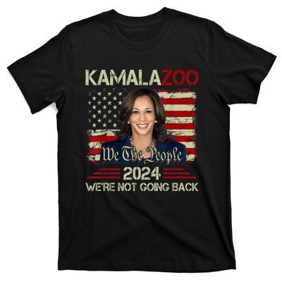 Kamalazoo Were Not Going Back Kamala Harris Election 2024 T-Shirt