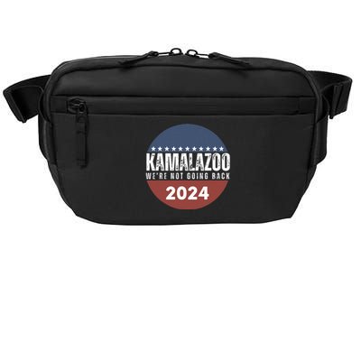 Kamalazoo WeRe Not Going Back Kamala Harris 2024 Crossbody Pack