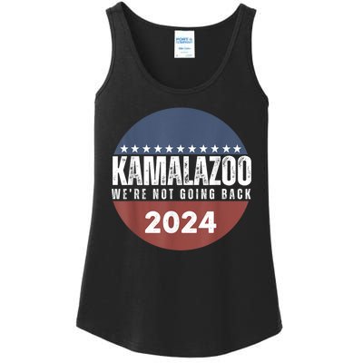 Kamalazoo Were Not Going Back Kamala Harris 2024 Ladies Essential Tank