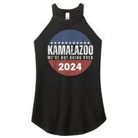 Kamalazoo Were Not Going Back Kamala Harris 2024 Women's Perfect Tri Rocker Tank