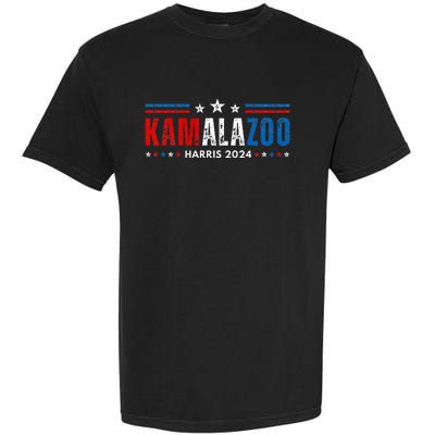 Kamalazoo WeRe Not Going Back Kamala Harris Election 2024 Premium Garment-Dyed Heavyweight T-Shirt