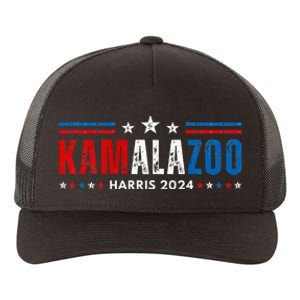 Kamalazoo WeRe Not Going Back Kamala Harris Election 2024 Premium Yupoong Adult 5-Panel Trucker Hat