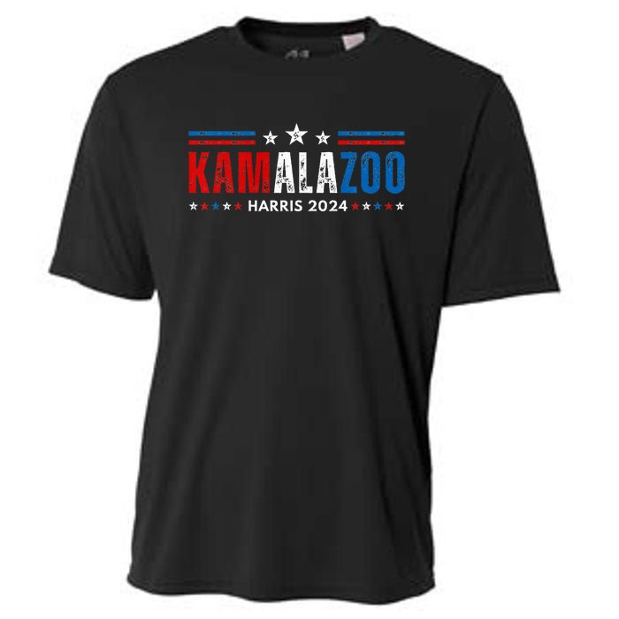 Kamalazoo WeRe Not Going Back Kamala Harris Election 2024 Premium Cooling Performance Crew T-Shirt