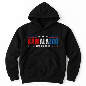 Kamalazoo WeRe Not Going Back Kamala Harris Election 2024 Premium Hoodie