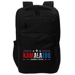 Kamalazoo WeRe Not Going Back Kamala Harris Election 2024 Premium Impact Tech Backpack