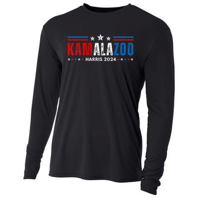 Kamalazoo WeRe Not Going Back Kamala Harris Election 2024 Premium Cooling Performance Long Sleeve Crew