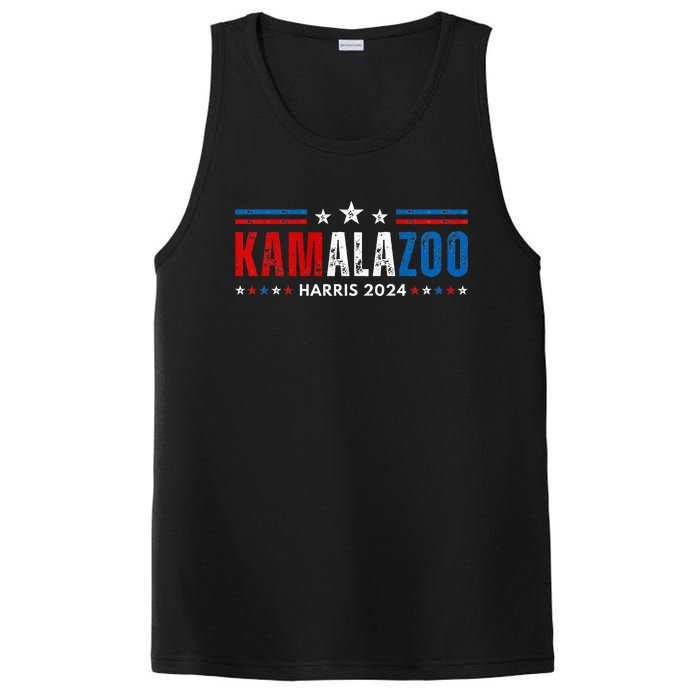 Kamalazoo WeRe Not Going Back Kamala Harris Election 2024 Premium PosiCharge Competitor Tank