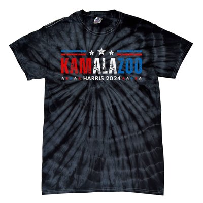 Kamalazoo WeRe Not Going Back Kamala Harris Election 2024 Premium Tie-Dye T-Shirt