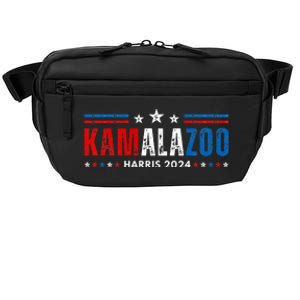 Kamalazoo WeRe Not Going Back Kamala Harris Election 2024 Premium Crossbody Pack