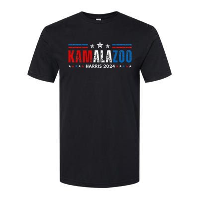 Kamalazoo WeRe Not Going Back Kamala Harris Election 2024 Premium Softstyle CVC T-Shirt