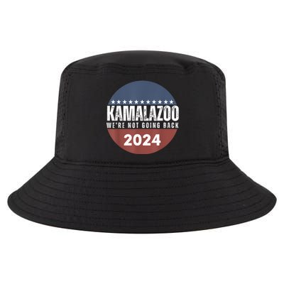 Kamalazoo WeRe Not Going Back Kamala Harris 2024 Cool Comfort Performance Bucket Hat